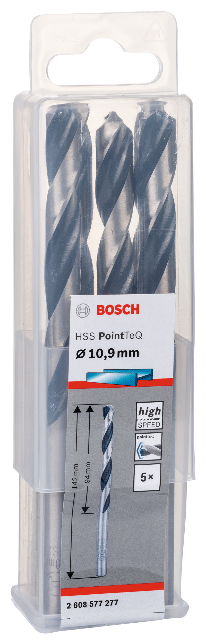Berbequim helicoidal Bosch PointTeQ 10,9 mm
