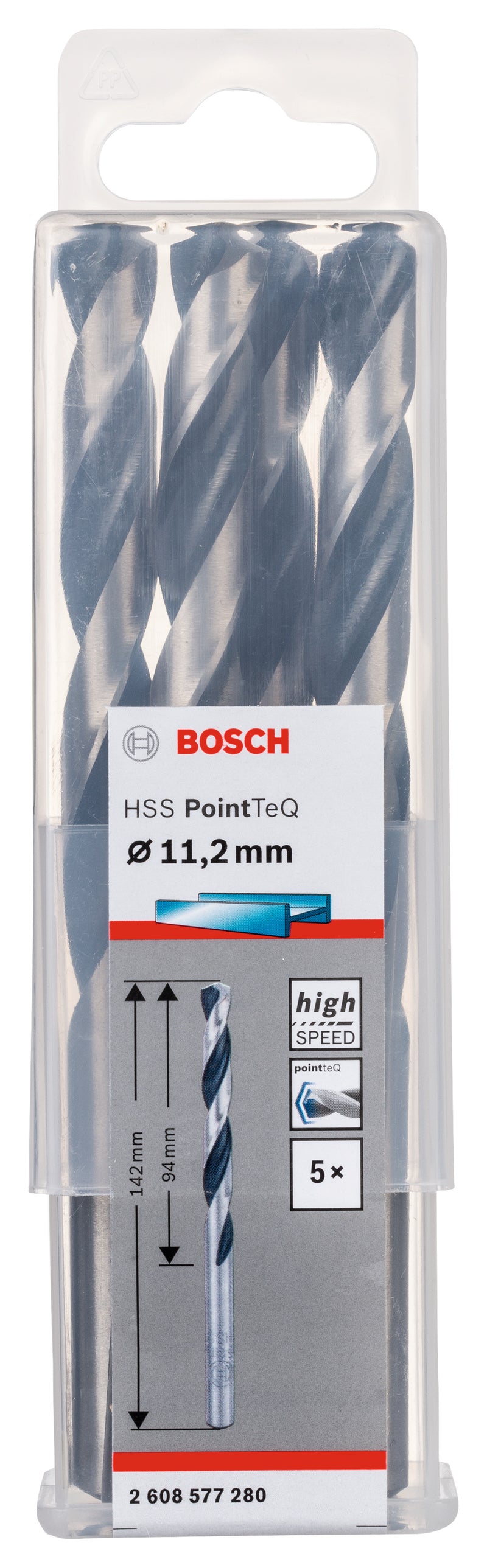 Bosch Twist Drill PointTeQ 11.2mm