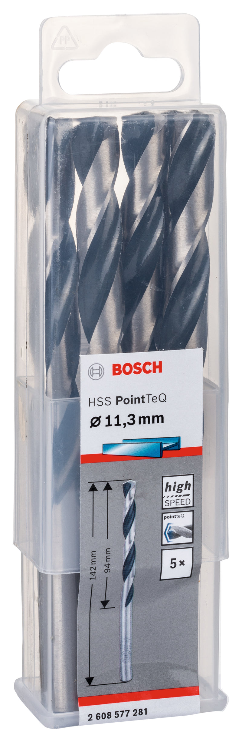 Bosch Twist Drill PointTeQ 11.3mm