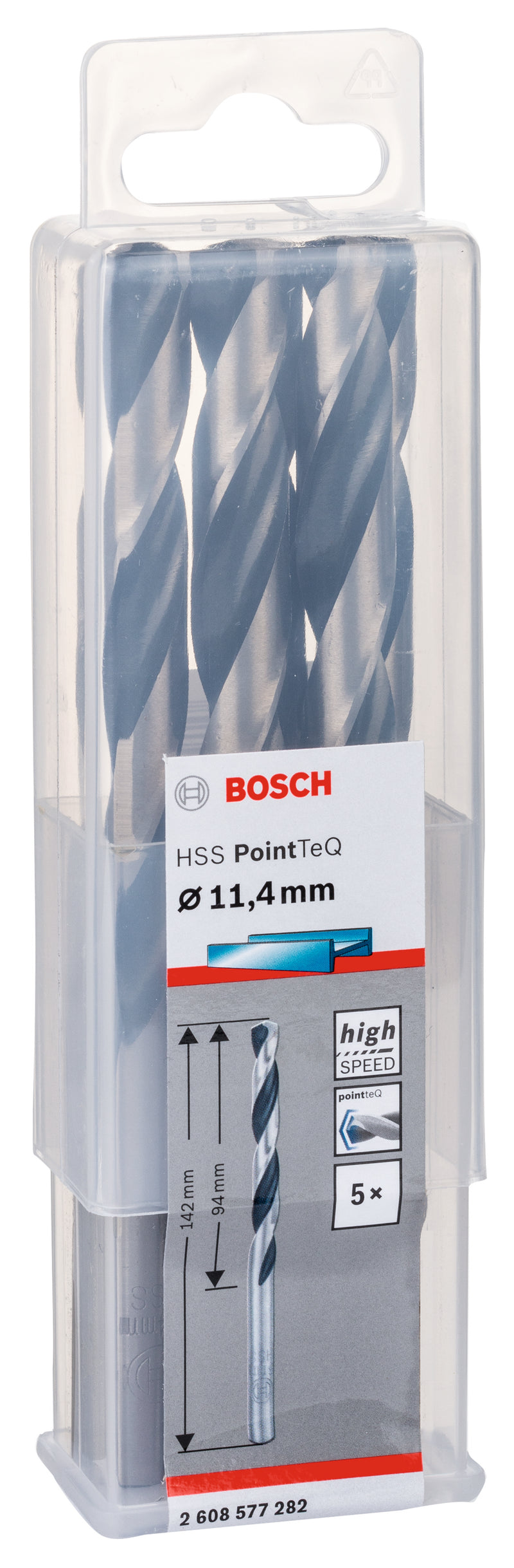 Berbequim helicoidal Bosch PointTeQ 11,4 mm