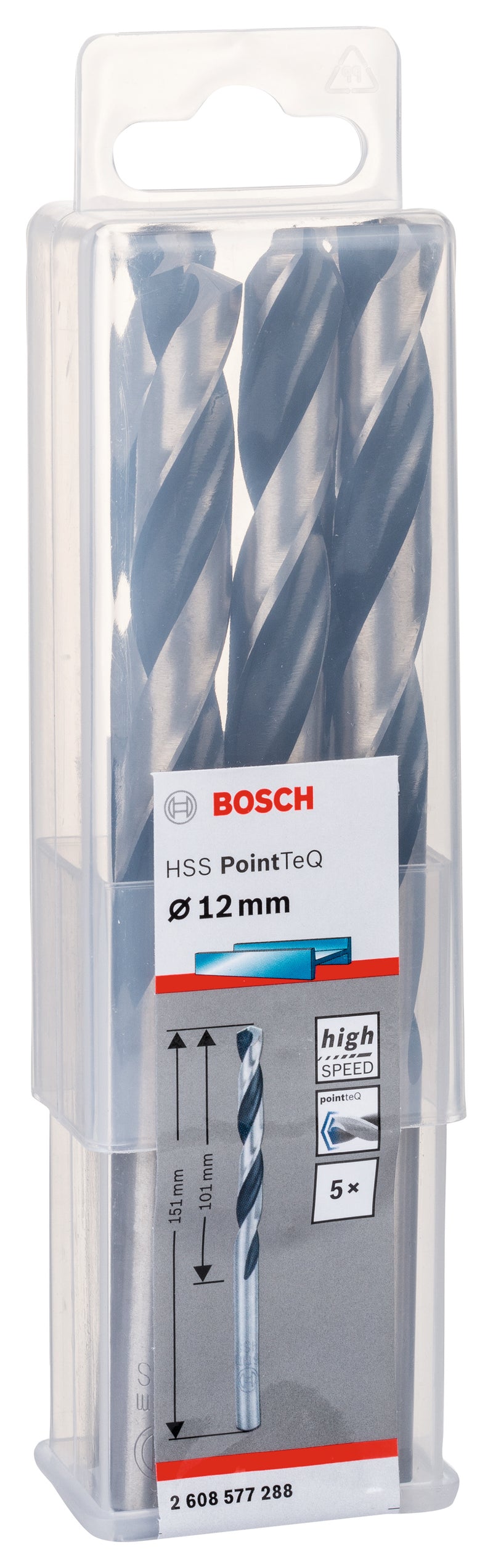 Bosch Twist Drill PointTeQ 12.0mm