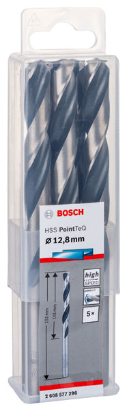 Bosch Twist Drill PointTeQ 12.8mm