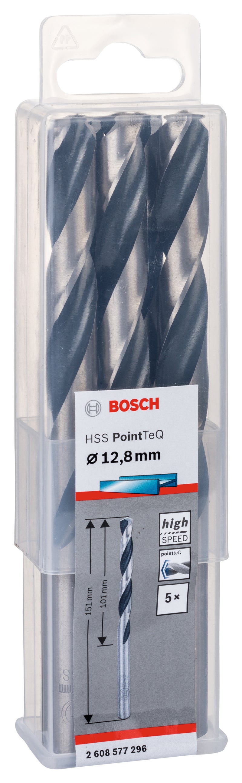 Bosch Twist Drill PointTeQ 12.8mm