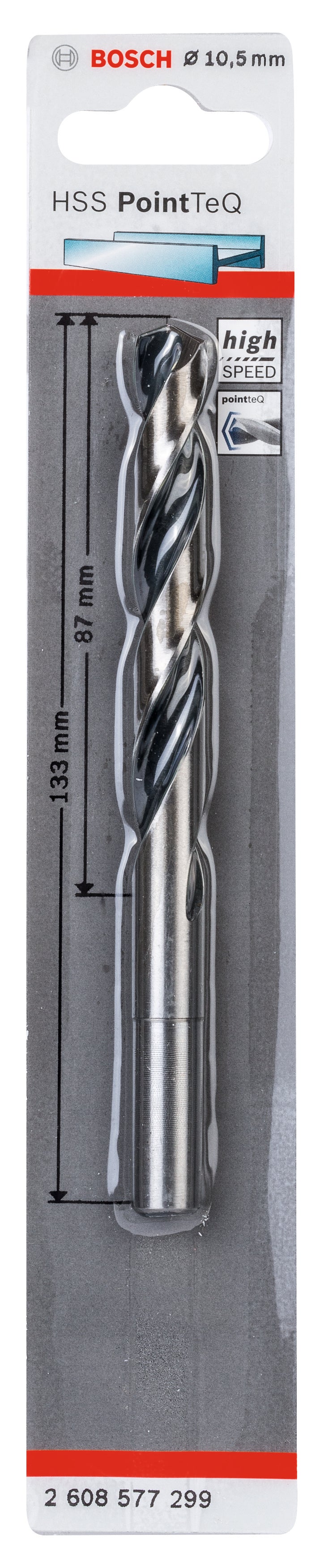 Berbequim helicoidal Bosch PointTec 10,5 mm