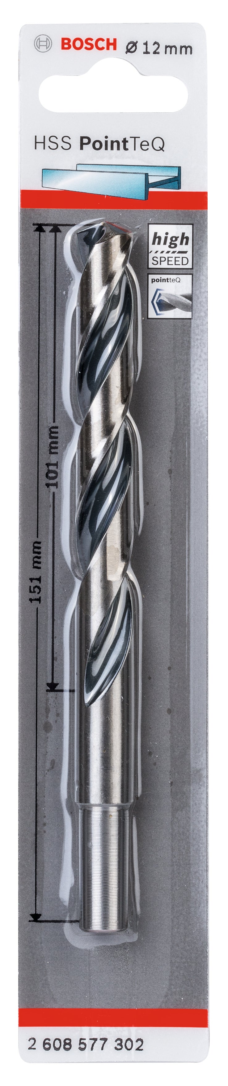 Bosch Twist Drill PointTec 12.0mm
