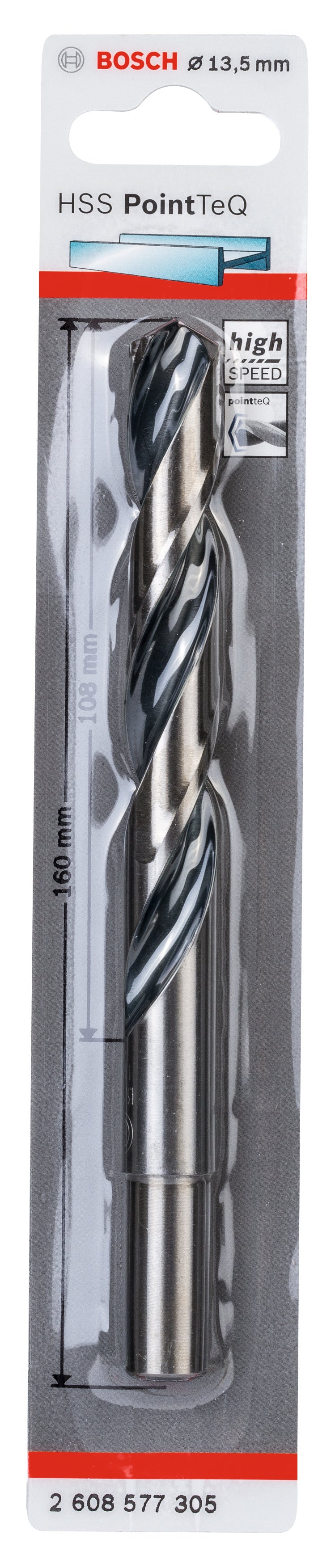 Bosch Twist Drill PointTec 13.5mm
