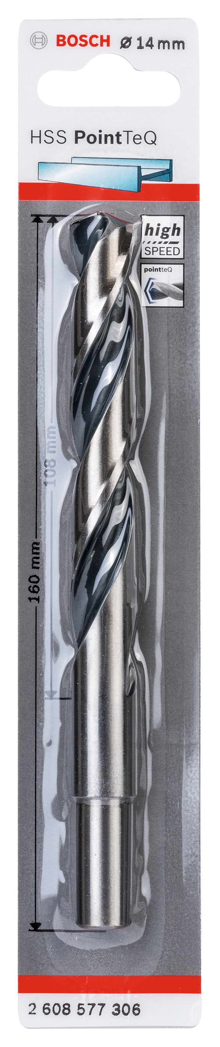 Bosch Twist Drill PointTec 14.0mm