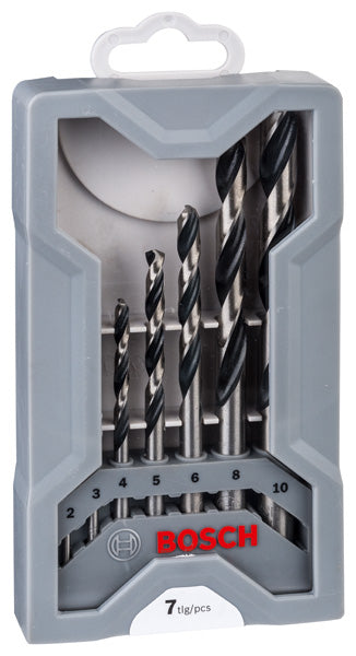 Bosch Set Of Twist Drills PointTeQ 7pcs Mini X