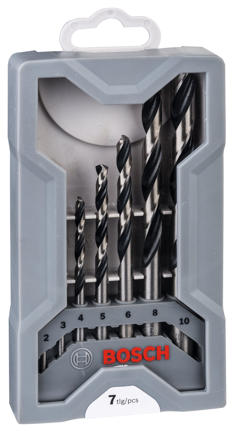 Bosch Set Of Twist Drills PointTeQ 7pcs Mini X