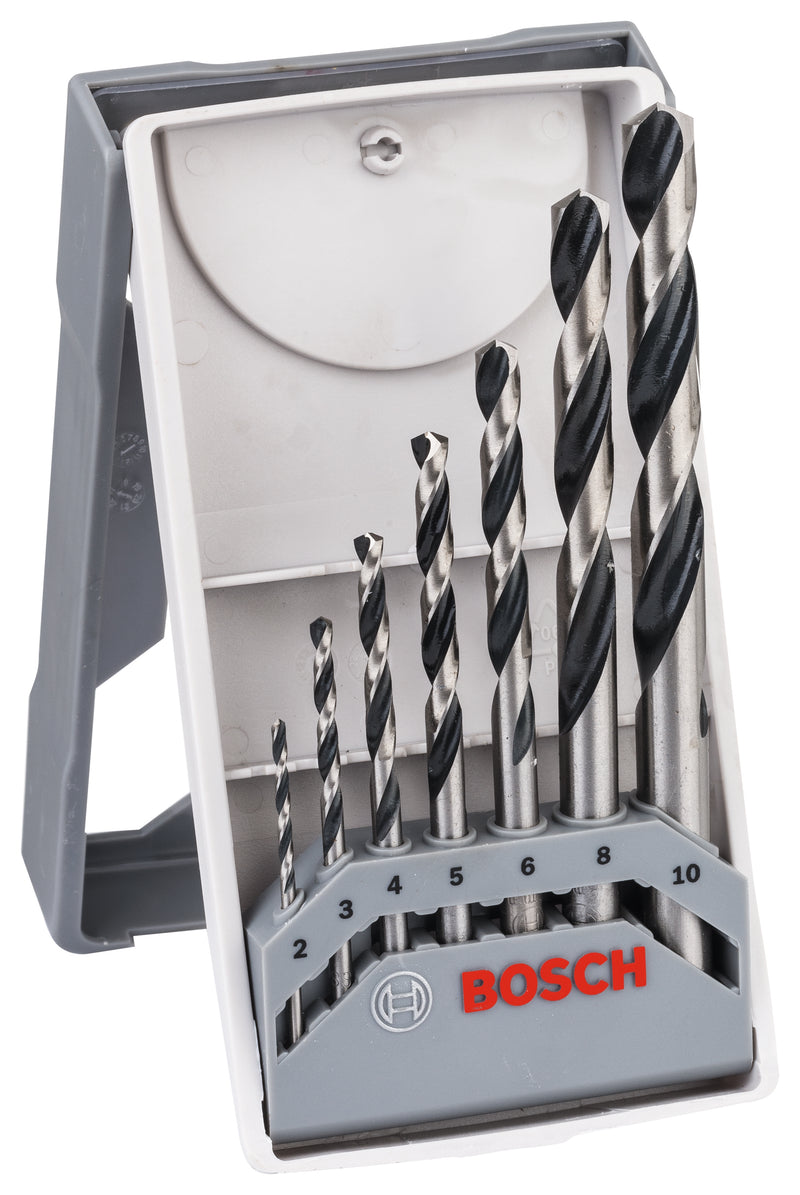 Bosch Set Of Twist Drills PointTeQ 7pcs Mini X