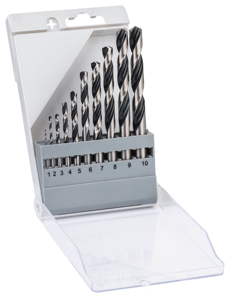 Bosch Set Of Twist Drills PointTeQ 10pcs Set