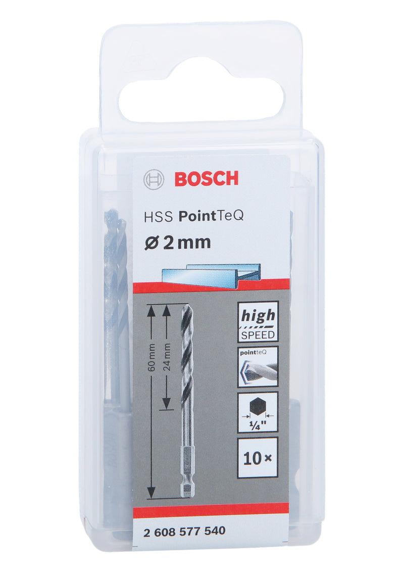 Broca hexagonal para metal Bosch HSS PointTeQ H