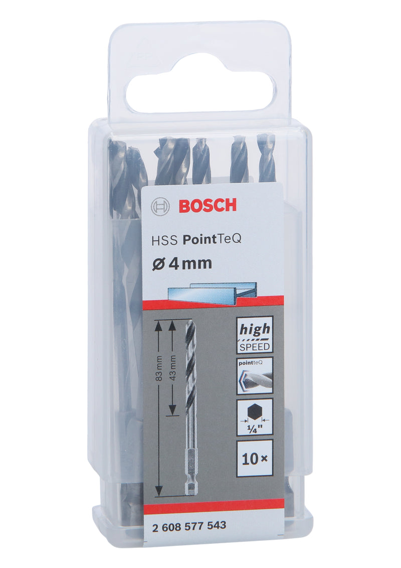 Broca hexagonal para metal Bosch HSS PointTeQ H