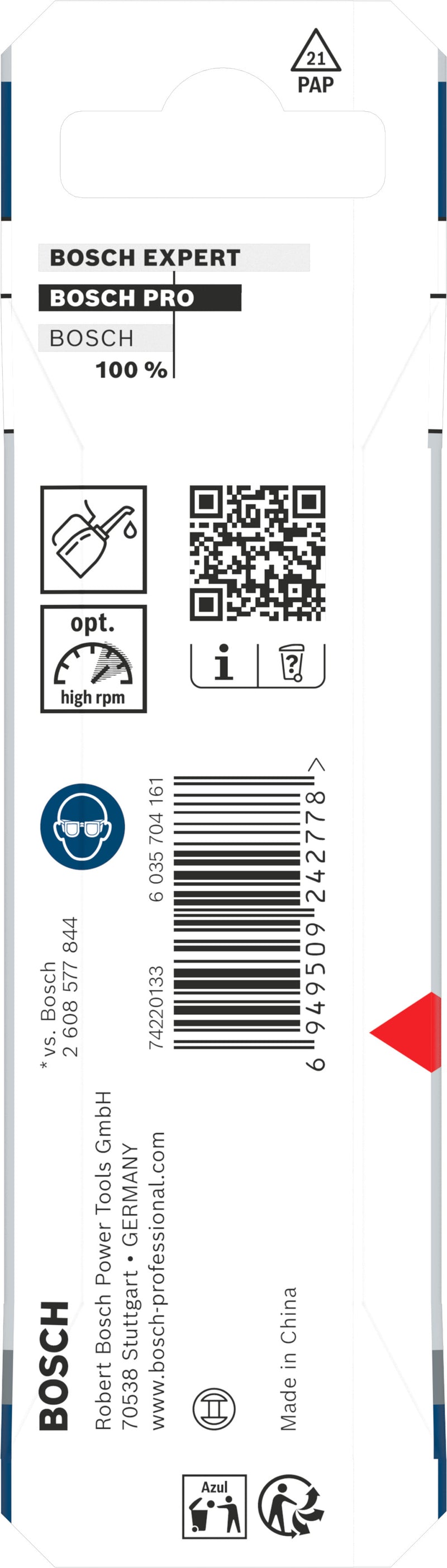 Accesorios Bosch Taladro (Taladro de impacto para metal PRO Metal HSS-G, 3 x 33 x 72 mm)