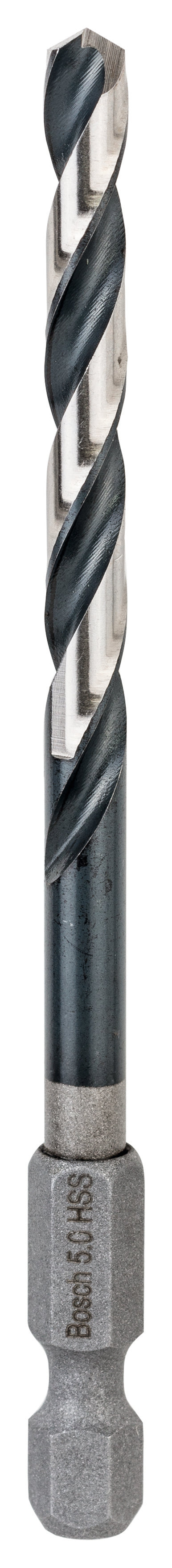 Bosch Accessories Drill (PRO Metal HSS-G Impact Metal Drill, 5 x 52 x 91 mm)