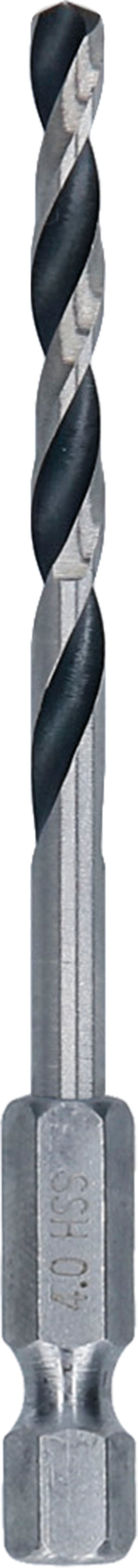 Bosch Accessories Drill (HSS Twist Drill Bit, 4 x 43 x 83 mm, 1/4" HEX shank)