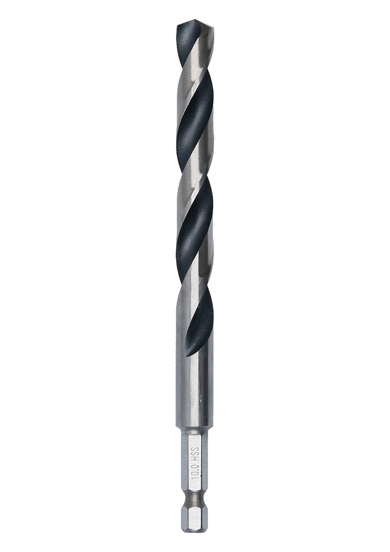 Accesorios Bosch para taladro (broca helicoidal HSS, 10 x 87 x 133 mm, vástago hexagonal de 1/4")