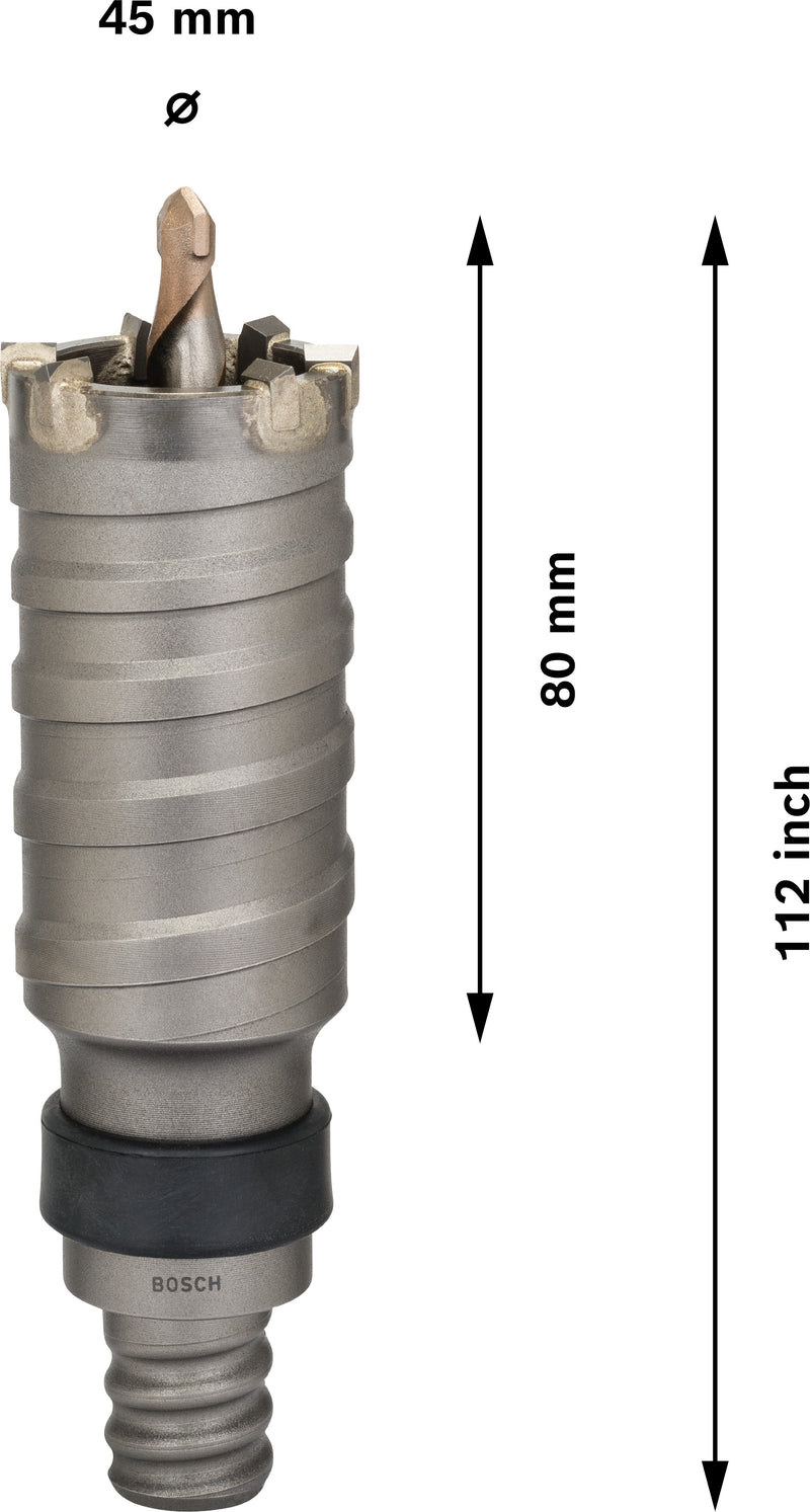Bosch SDS-Max 9 Core Cutter, 45 x 80 mm