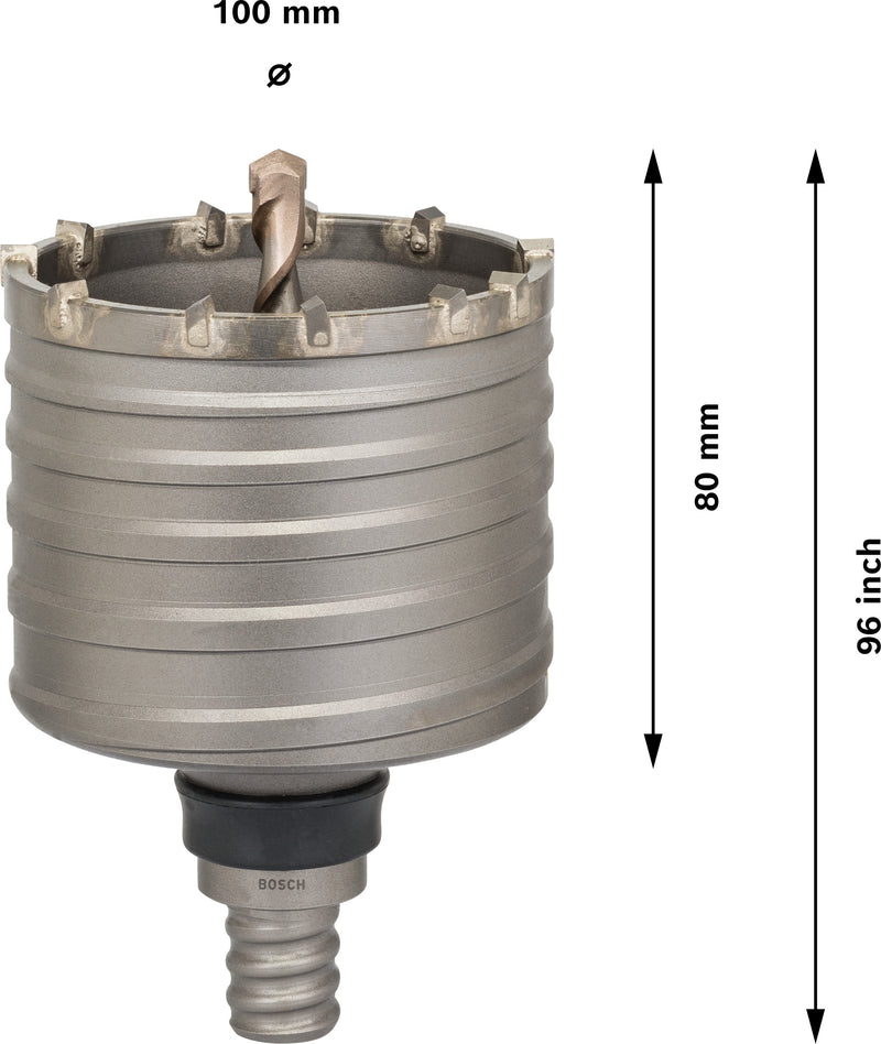 Bosch SDS-Max-9, CoreCutter, Ø100mm, duas peças