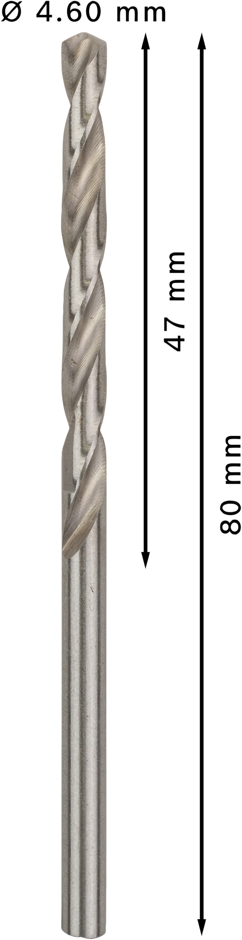 Bosch Twist Drill 4.6 mm HSS-G (10pack)