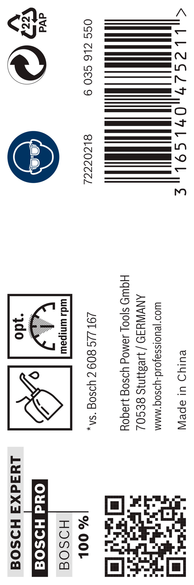 Bosch Twist Drill 9.2 mm HSS-G 135 (5pack)