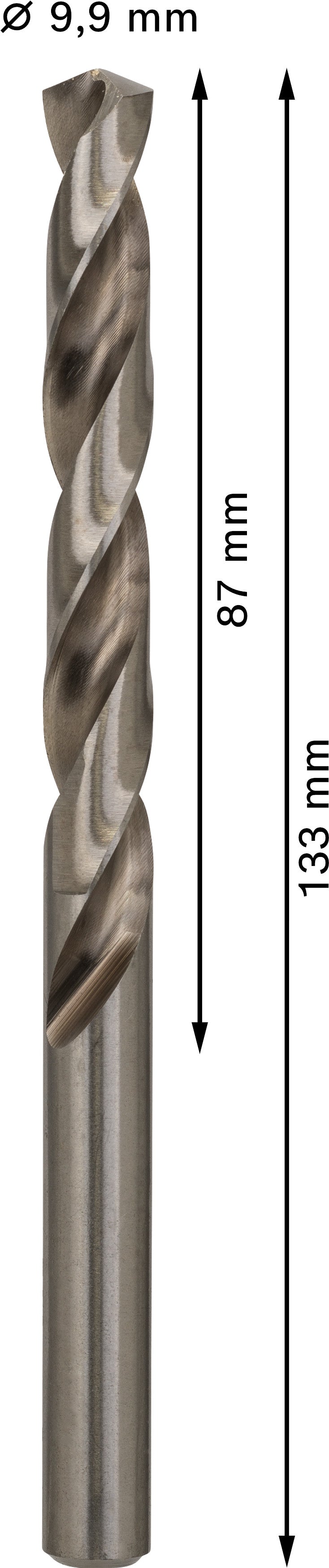 Bosch Twist Drill 9.9 mm HSS-G 135 (5pack)