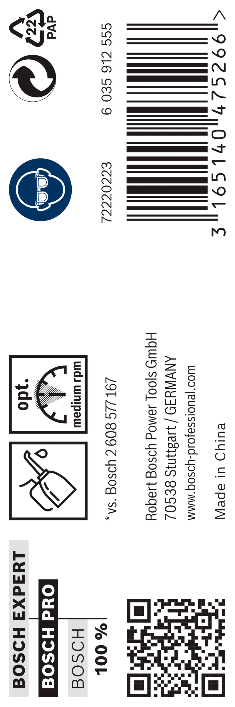 Bosch Twist Drill 9.9 mm HSS-G 135 (5pack)