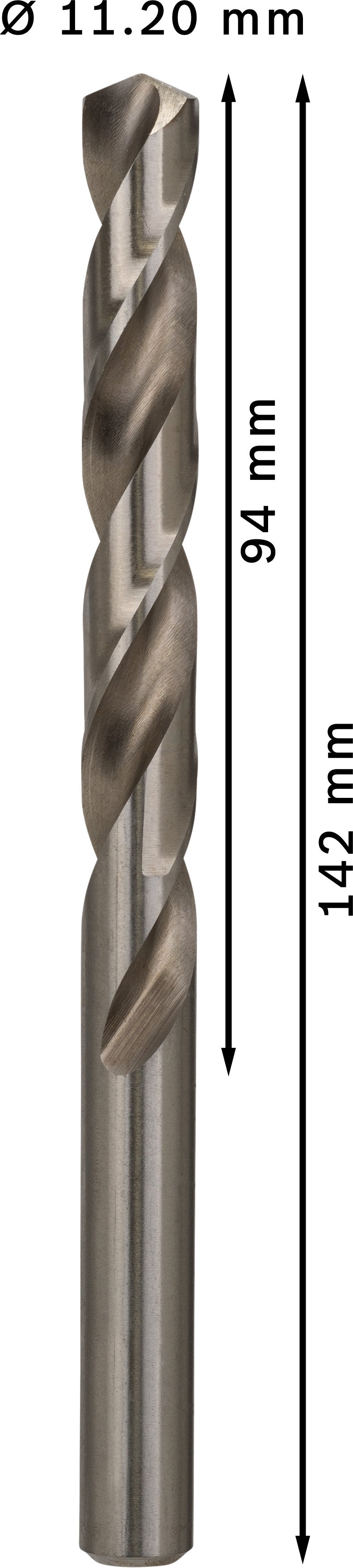 Bosch Twist Drill 11.2 mm HSS-G 135 (5pack)