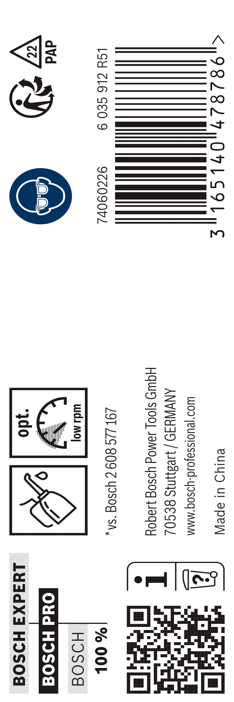 Broca para metal Bosch HSS-G, RedShk, 14 mm, 4p