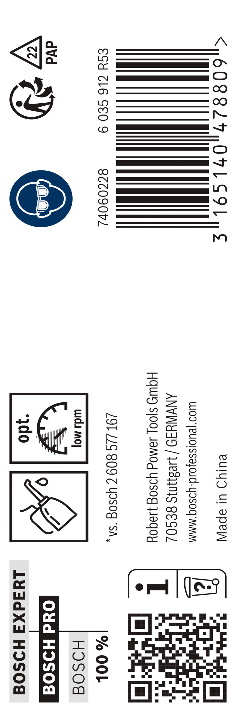 Broca para metal Bosch HSS-G, RedShk, 16 mm, 4p