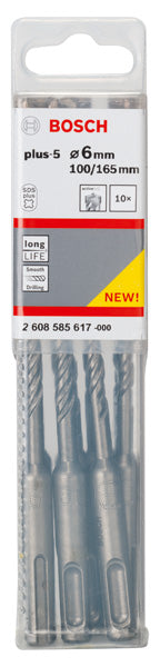 Brocas de martelo Bosch SDS plus-5 . 6 x 100 x 165 mm