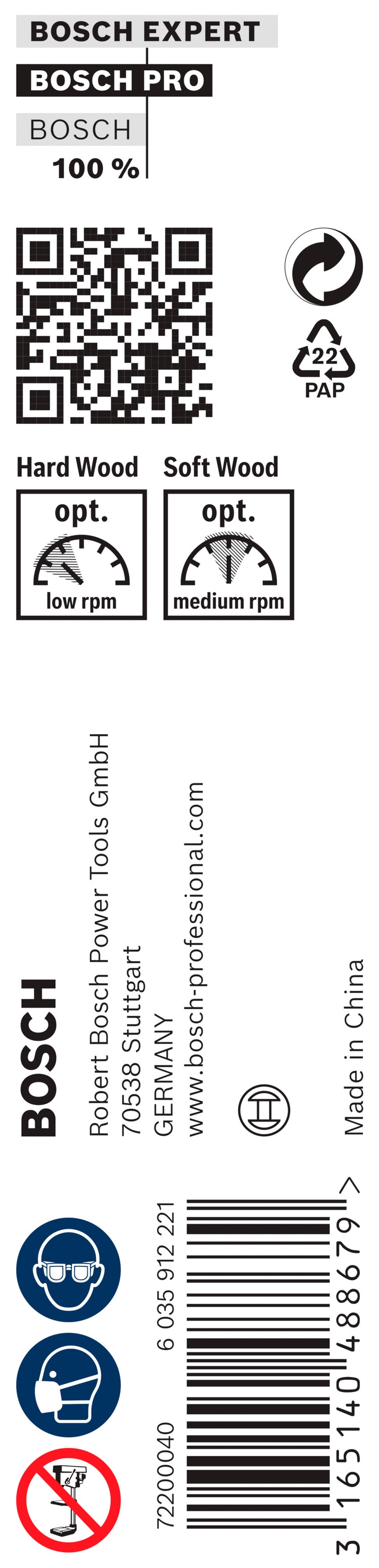 BROCA DE BARRENO Bosch 10x100x160mm