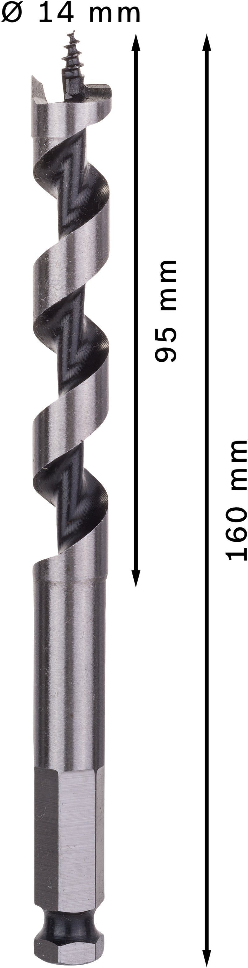 BROCA DE TRADO Bosch 14x100x160mm
