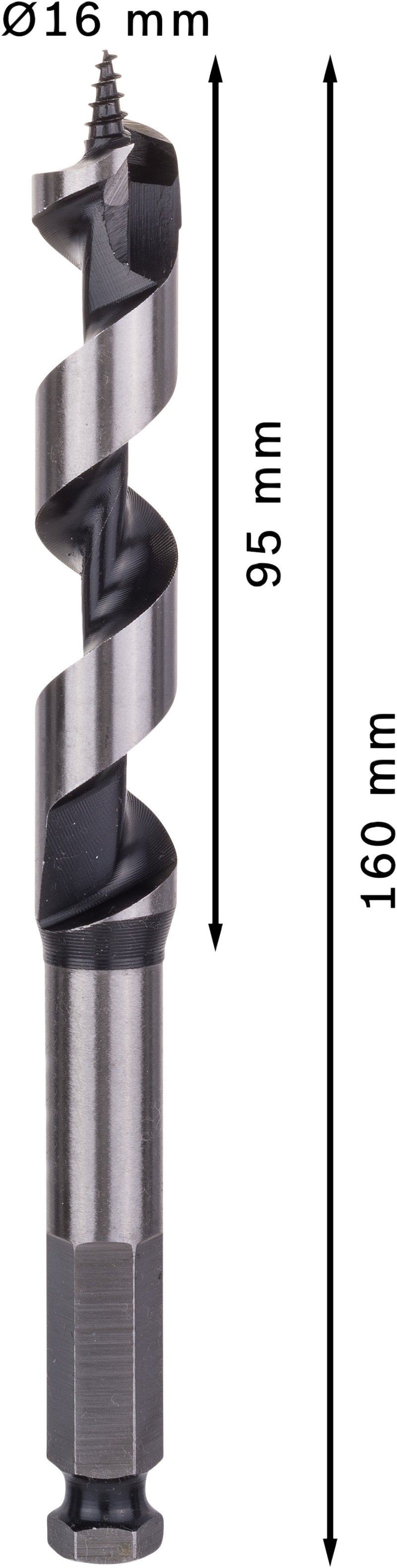 Bosch AUGER DRILL BIT 16x100x160mm