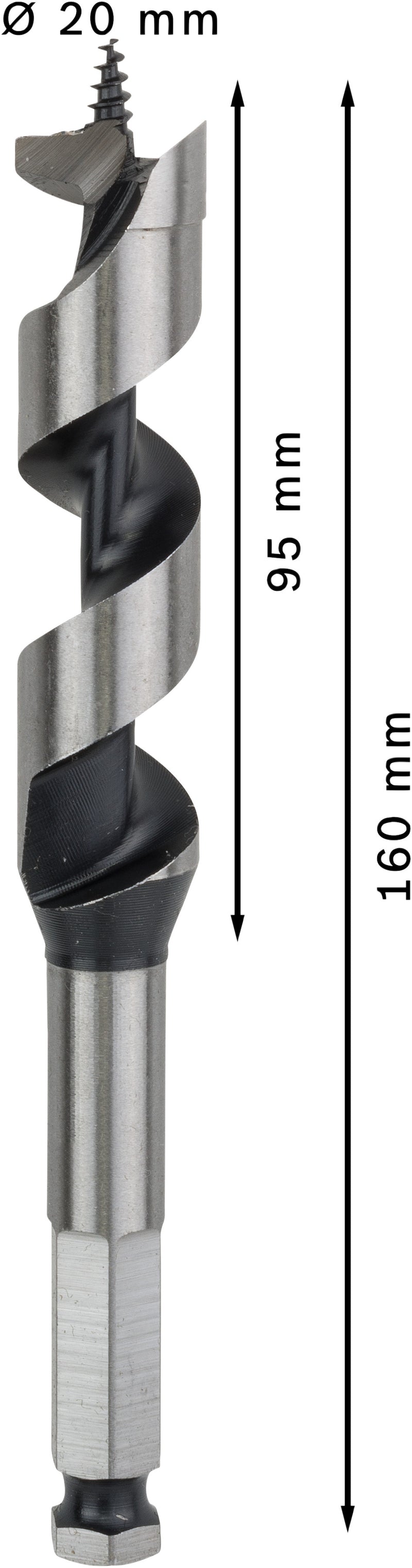 Bosch AUGER DRILL BIT 20x100x160mm