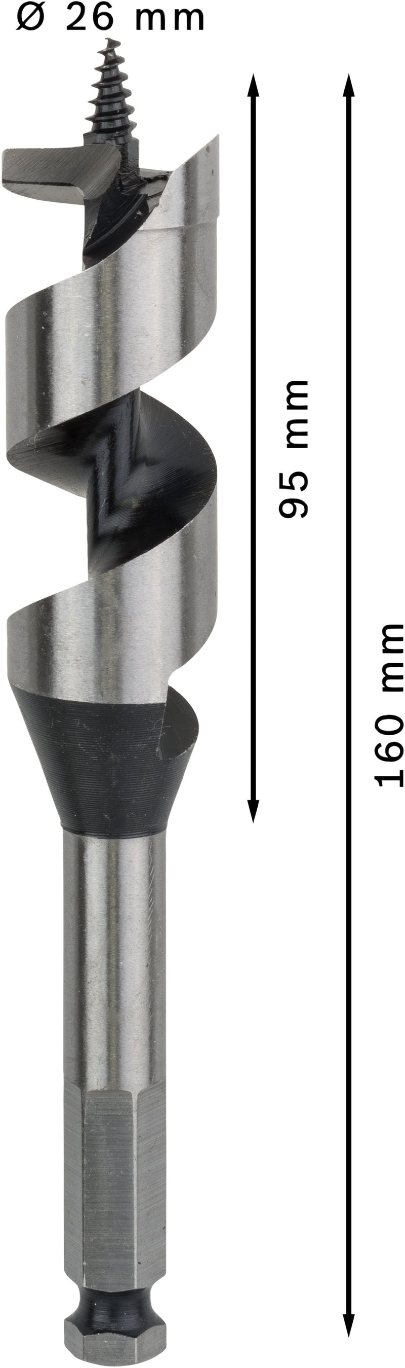 Bosch AUGER DRILL BIT 26x100x160mm