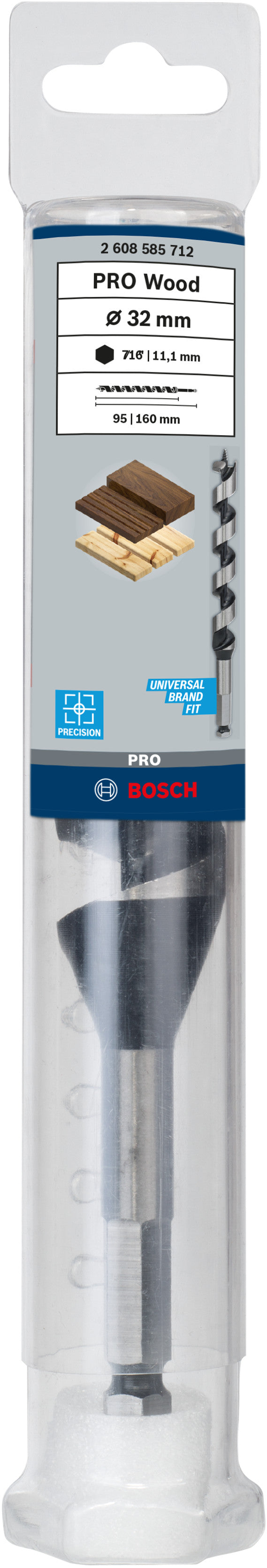 Bosch AUGER DRILL BIT 32x100x160mm