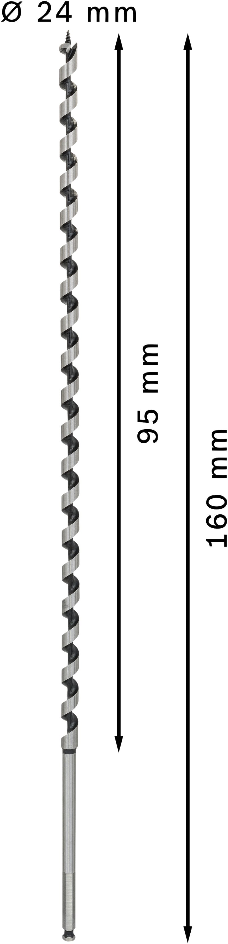 BROCA DE TRADO Bosch 12x470x600mm
