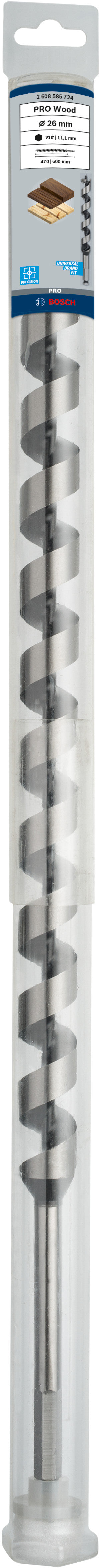 BROCA DE TRADO Bosch 26x470x600mm