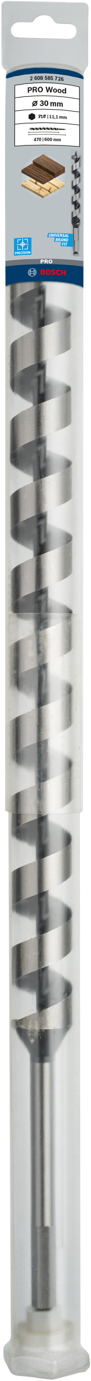 BROCA DE TRADO Bosch 30x470x600mm