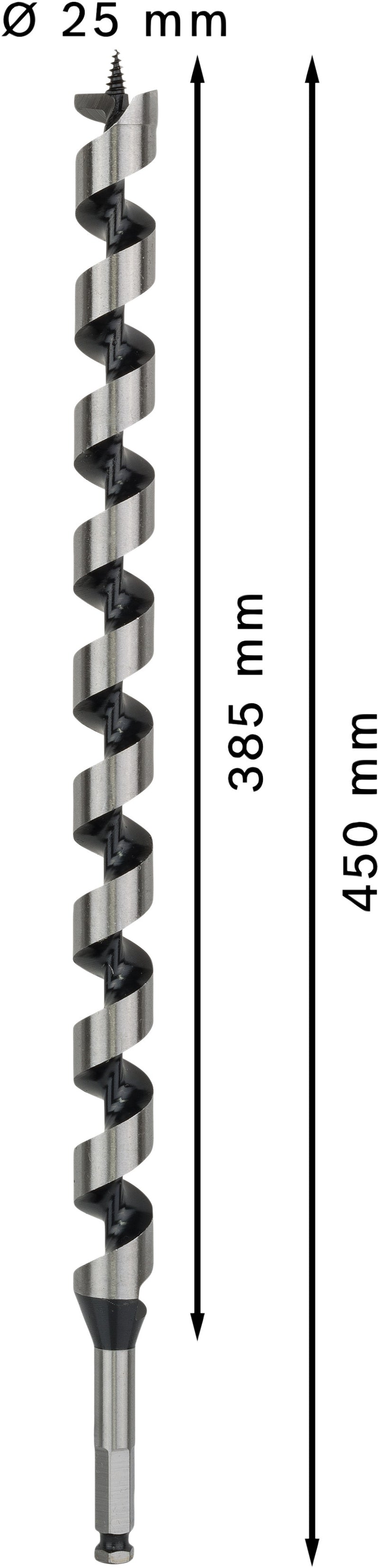 BROCA DE PERFURAÇÃO Bosch 25 x 360/450 mm