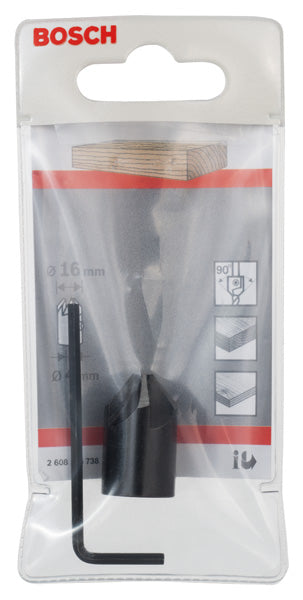 Escareador cónico Bosch 4 mm x 16 mm