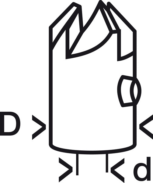 Bosch TAPER COUNTERSINK 8 mm x19 mm