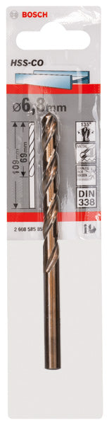 Bosch Drill bit 6,8mm HSS-Co (1pack)