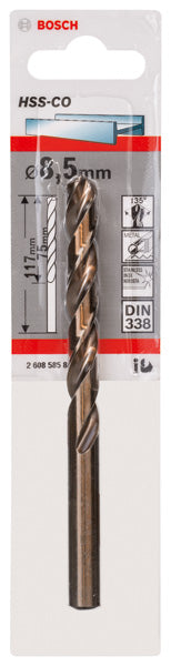 Bosch Drill bit 8,5mm HSS-Co (1pack)