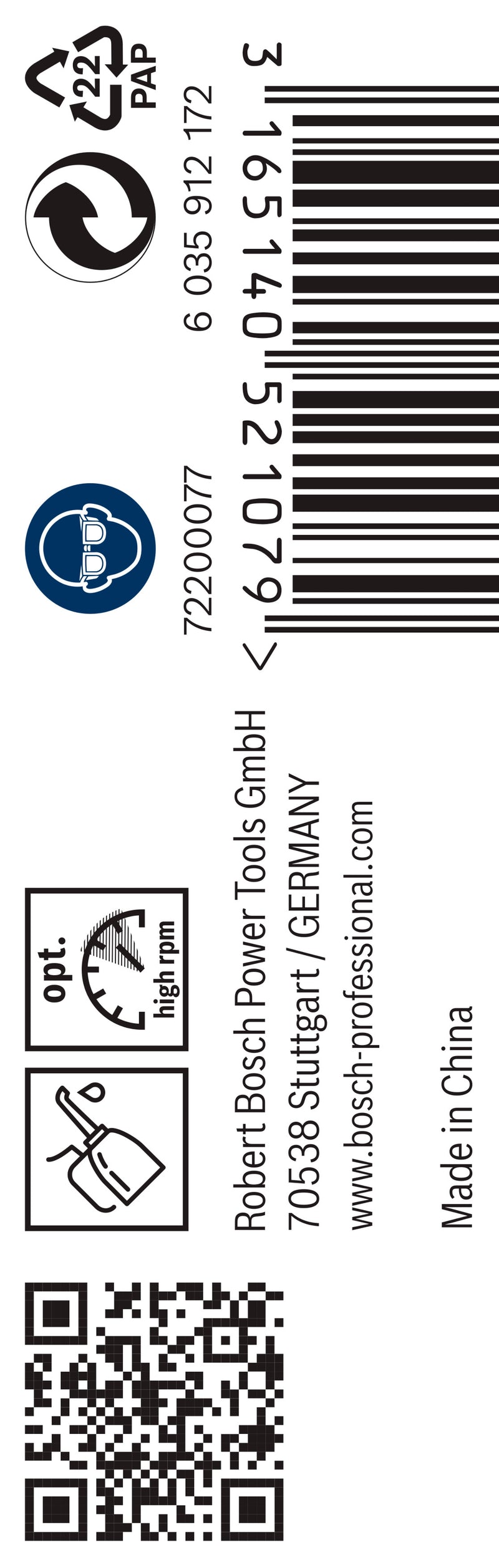 Bosch Twist Drill 1,0mm HSS-Co (10 Pack)