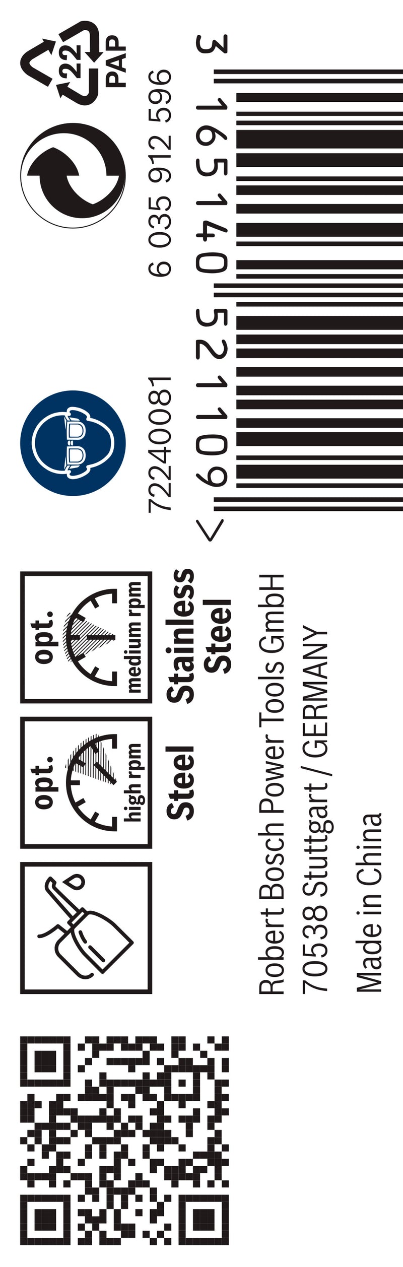 Bosch Twist Drill 2,5mm HSS-Co (10 Pack)