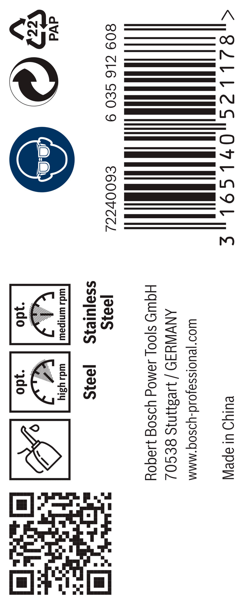 Bosch Twist Drill 4,2mm HSS-Co (10 Pack)