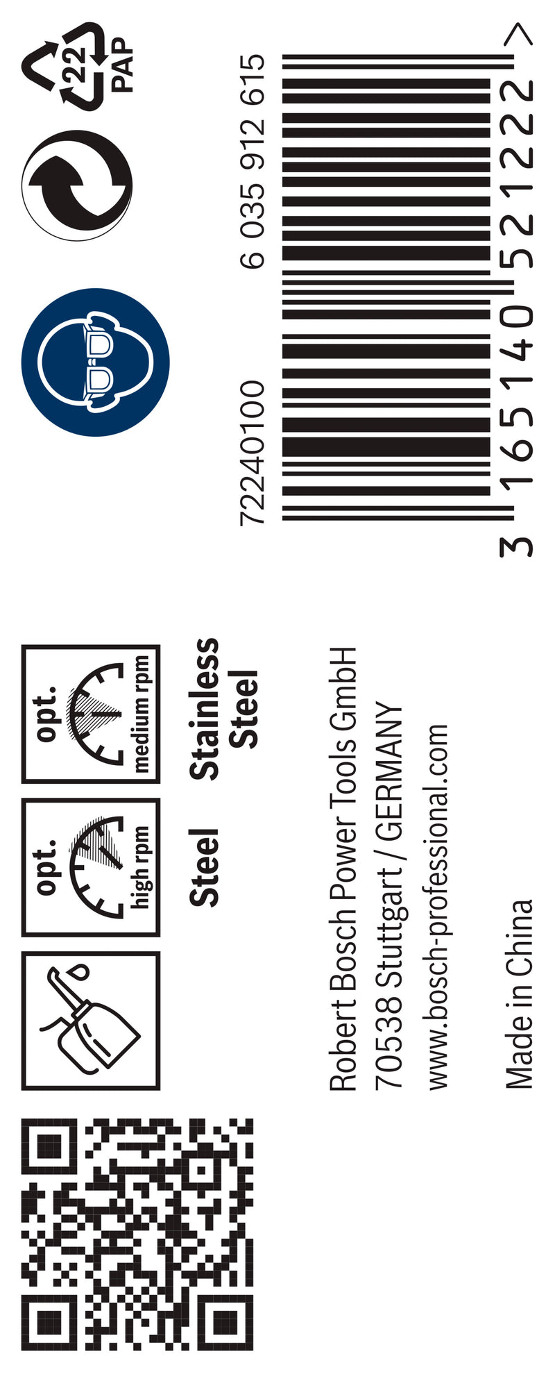 Bosch Twist Drill HSS-Co 5.2mm