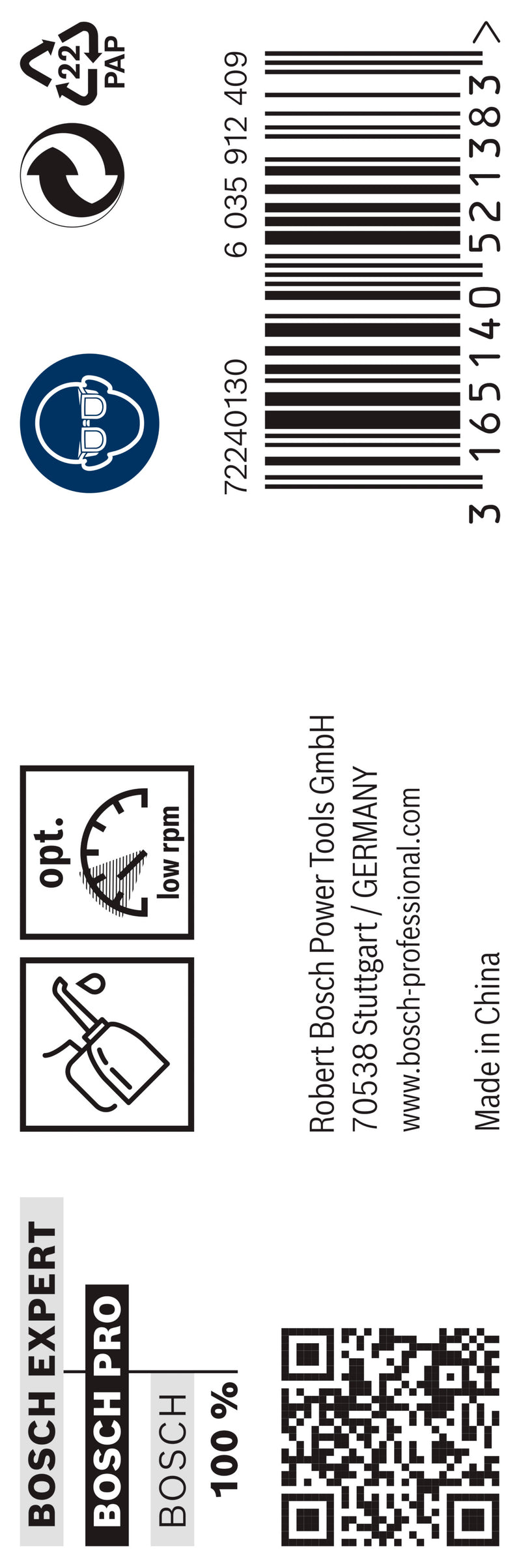 Broca para metal Bosch HSS-Co, 12,0x151 mm, 5 unid.